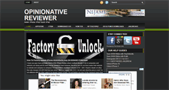 Desktop Screenshot of opinionativereviewer.com